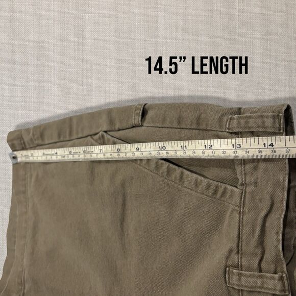 Patagonia Organic Cotton Khaki Shorts 30 Canvas Outdoor 5” Inseam 2000s Retro - Picture 8 of 9